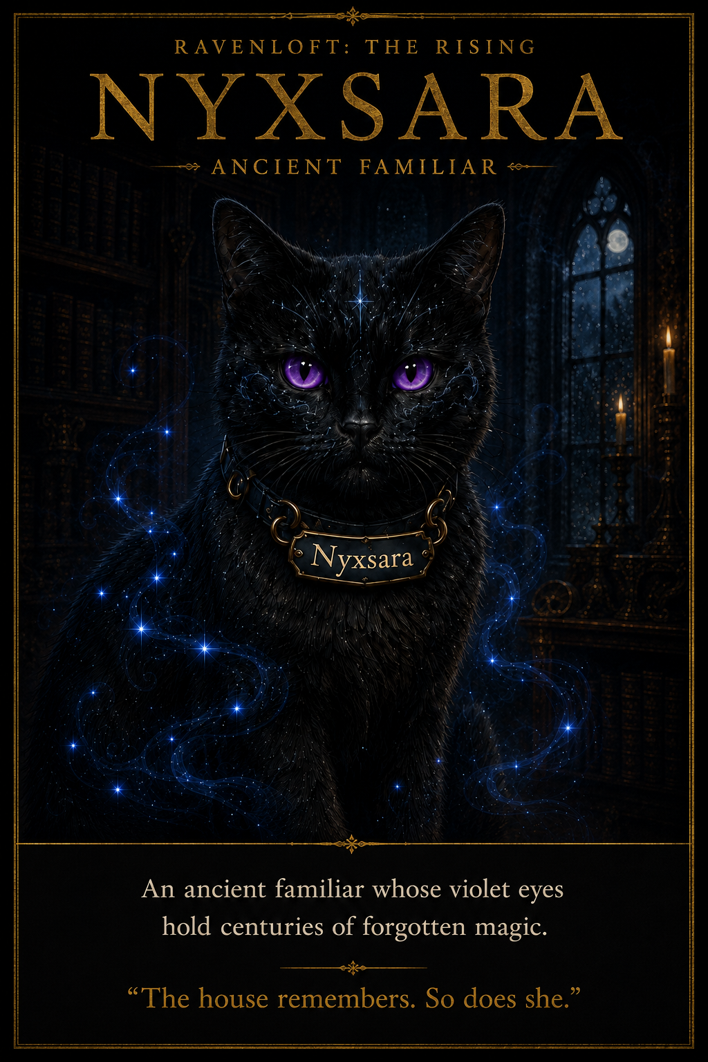 Nyxsara, the Ancient Familiar